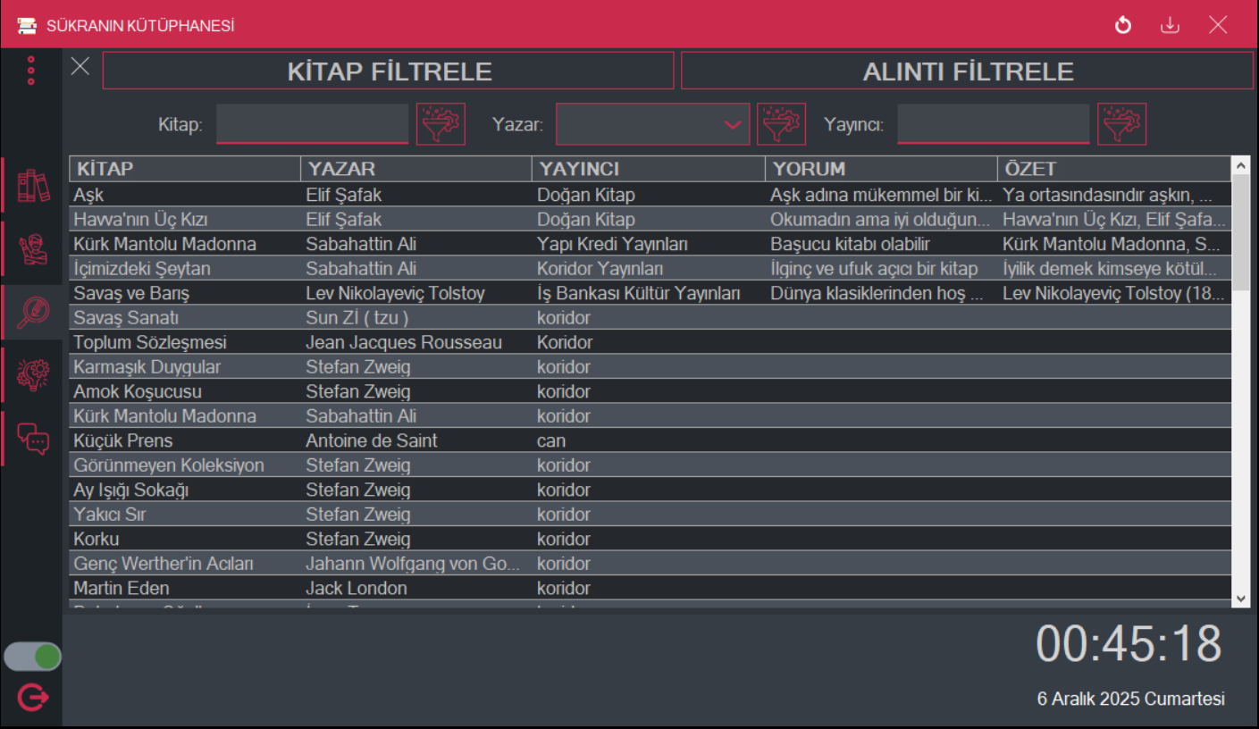 Şükran Library Kitap Detayı